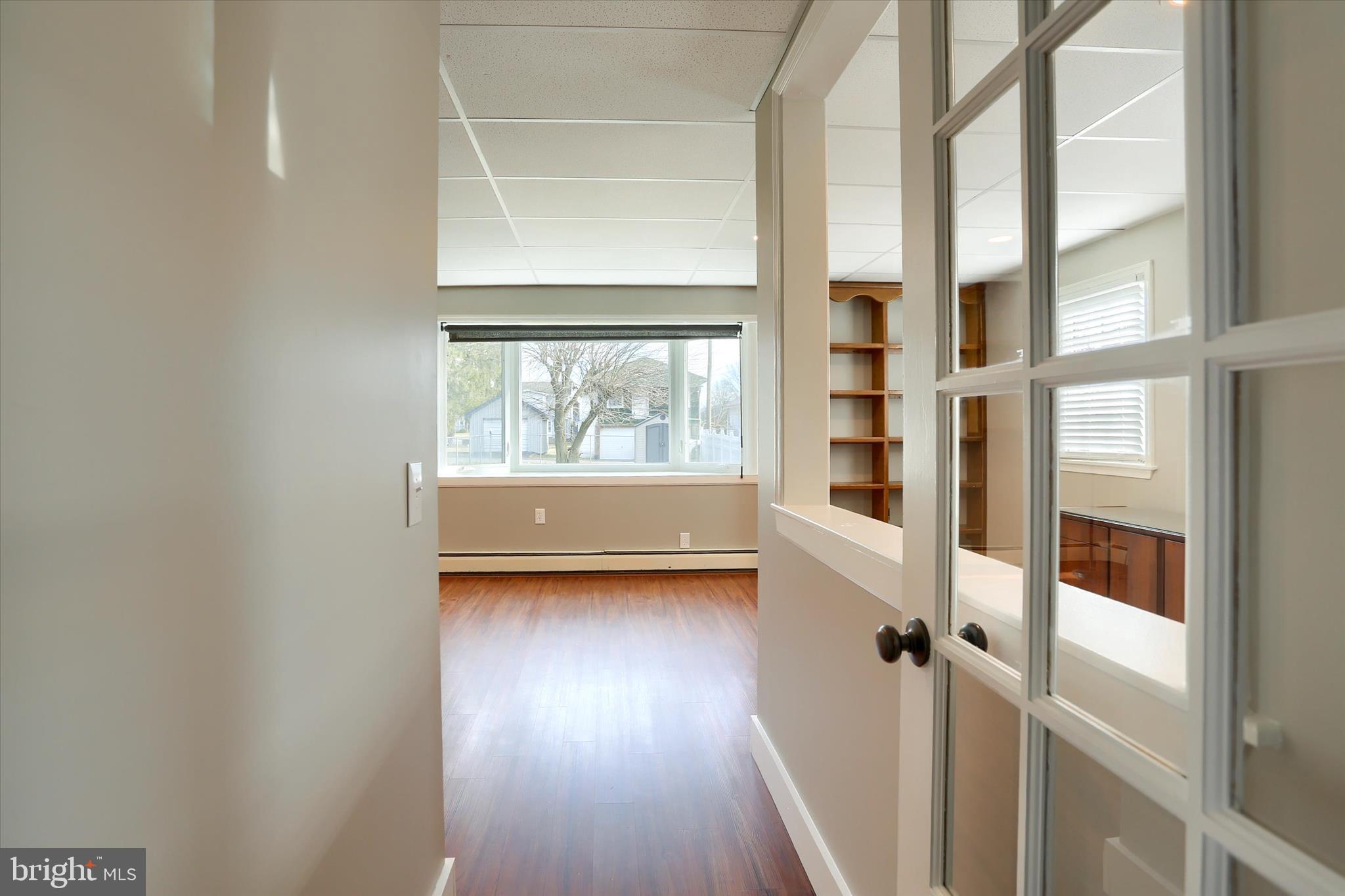 302 Park Road Valley View, PA 17983 - Photo 27 of 59 a view of a hallway with wooden floor and a window