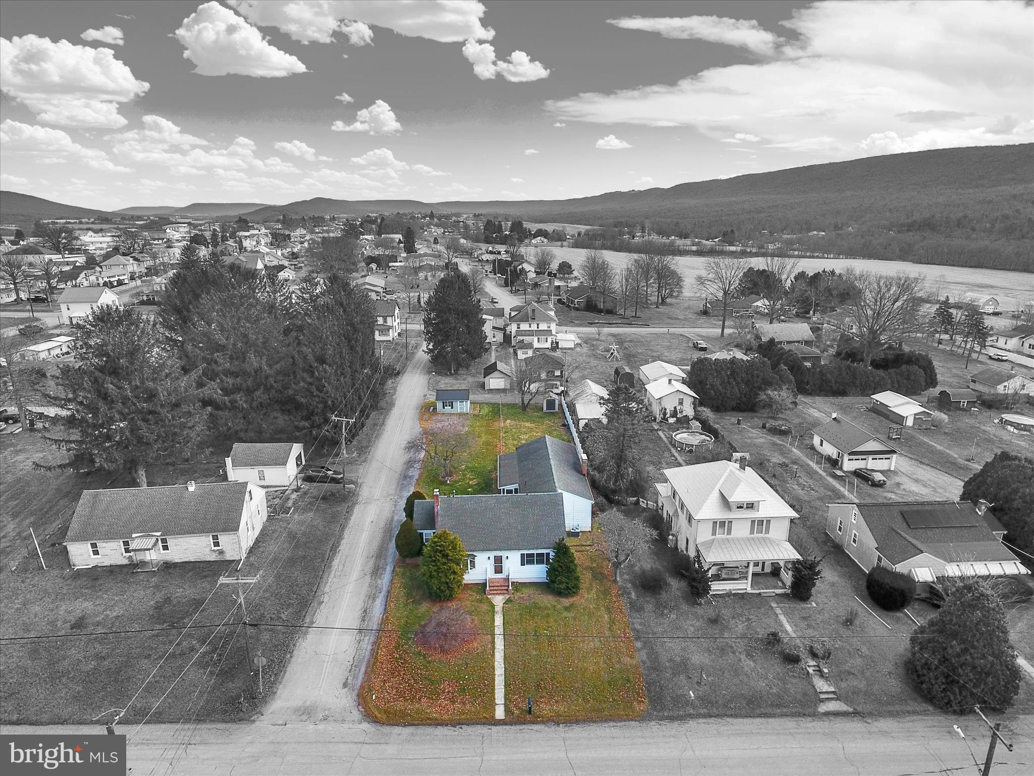 302 Park Road Valley View, PA 17983 - Photo 56 of 59 an aerial view of residential houses with outdoor space