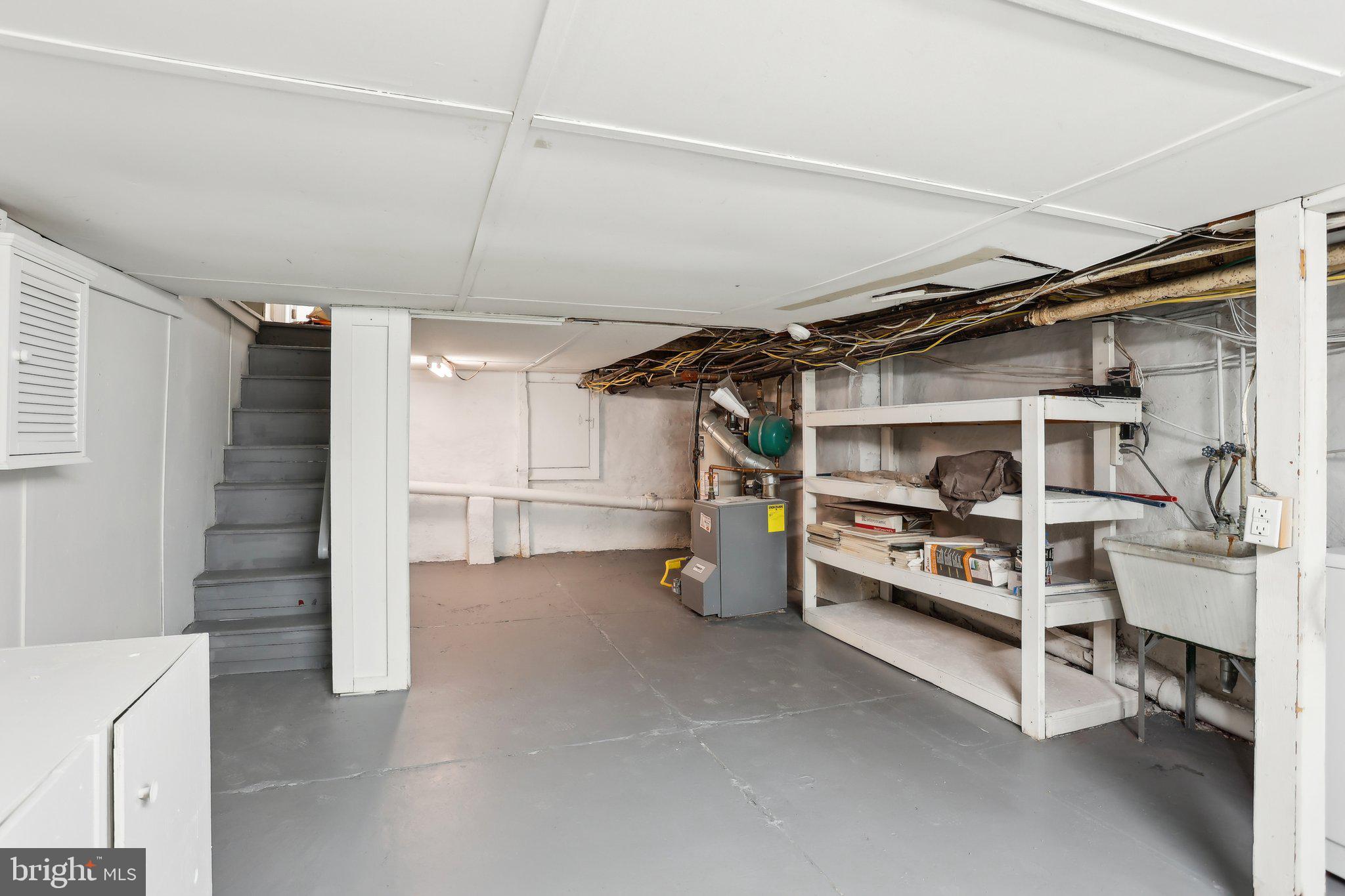 321 South Smedley Street Philadelphia, PA 19103 - Photo 35 of 39 a view of a storage & utility room with stairs