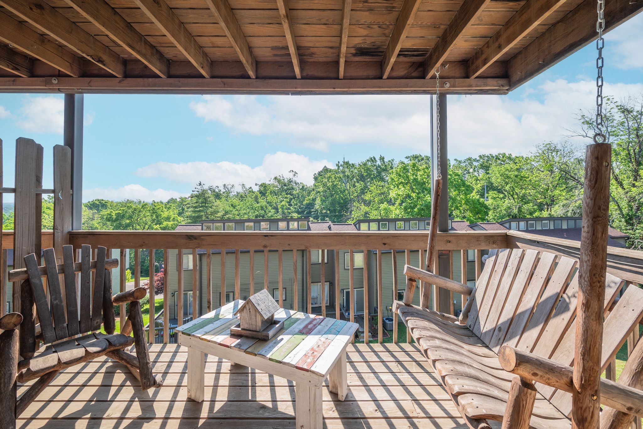 404 Summit Ridge Place Nashville, TN 37215 - Photo 13 of 19 a view of balcony with furniture