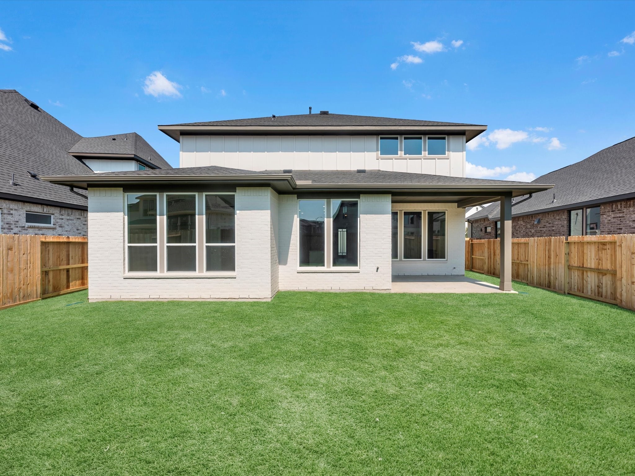 17242 Gleeful Street Hockley, TX 77447 - Photo 19 of 22 a view of a house with yard and porch