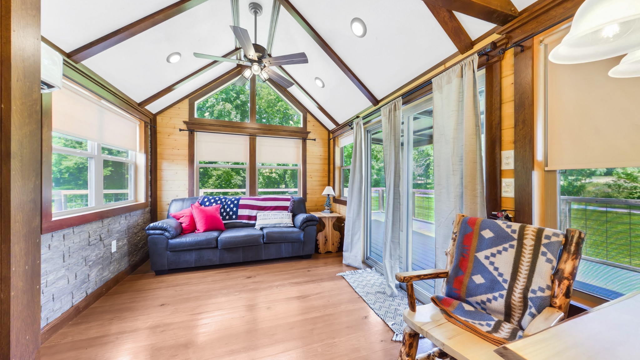 836 Prizer Point Road Cadiz, KY 42211 - Photo 12 of 82 a living room with furniture and a flat screen tv