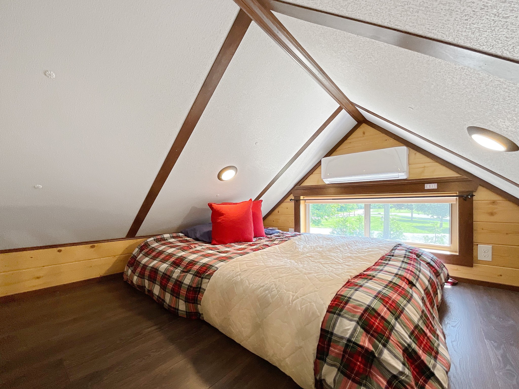 836 Prizer Point Road Cadiz, KY 42211 - Photo 23 of 82 a bedroom with a bed and wooden floor