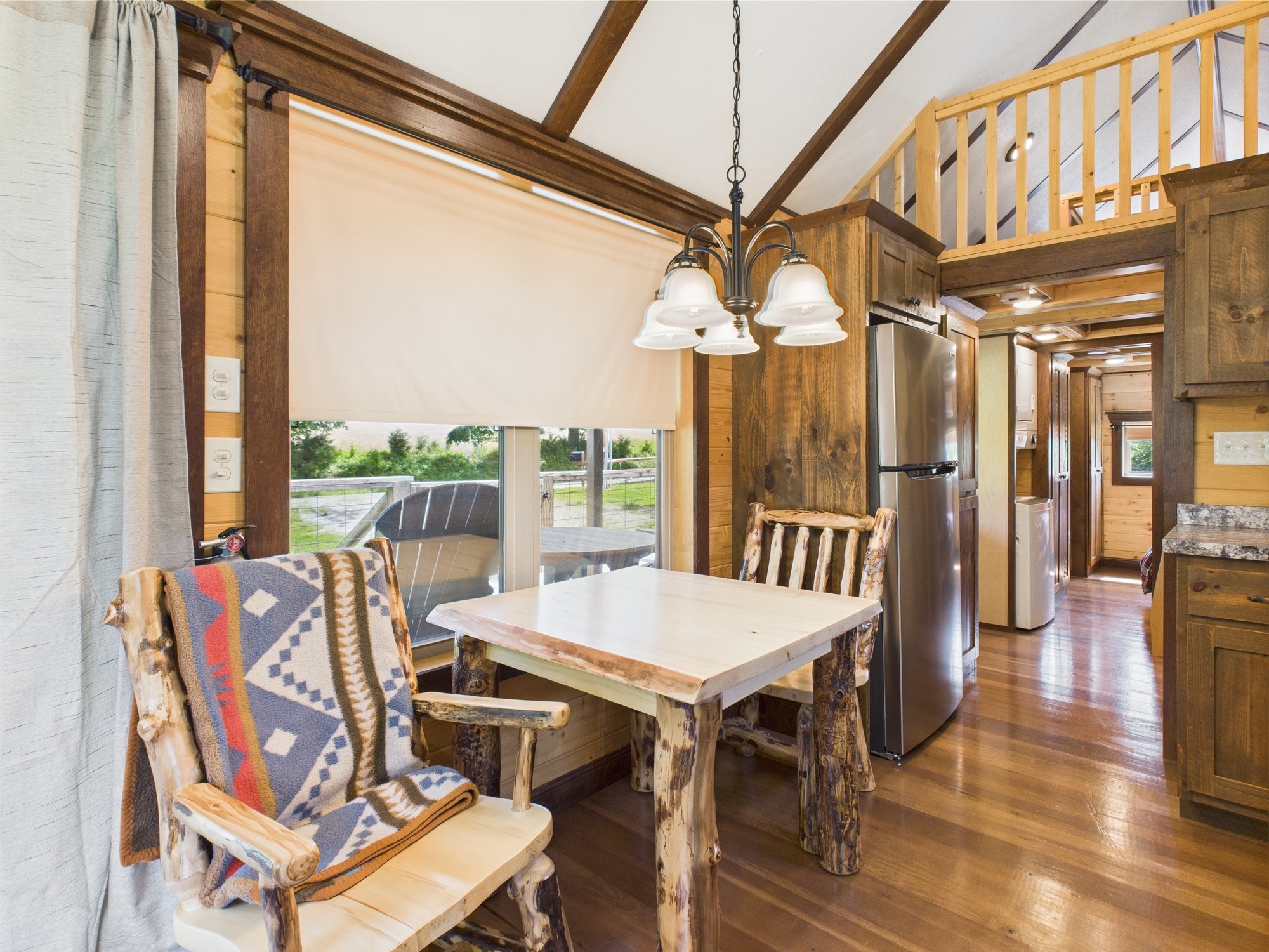 836 Prizer Point Road Cadiz, KY 42211 - Photo 41 of 82 a view of a dining room with furniture window and wooden floor