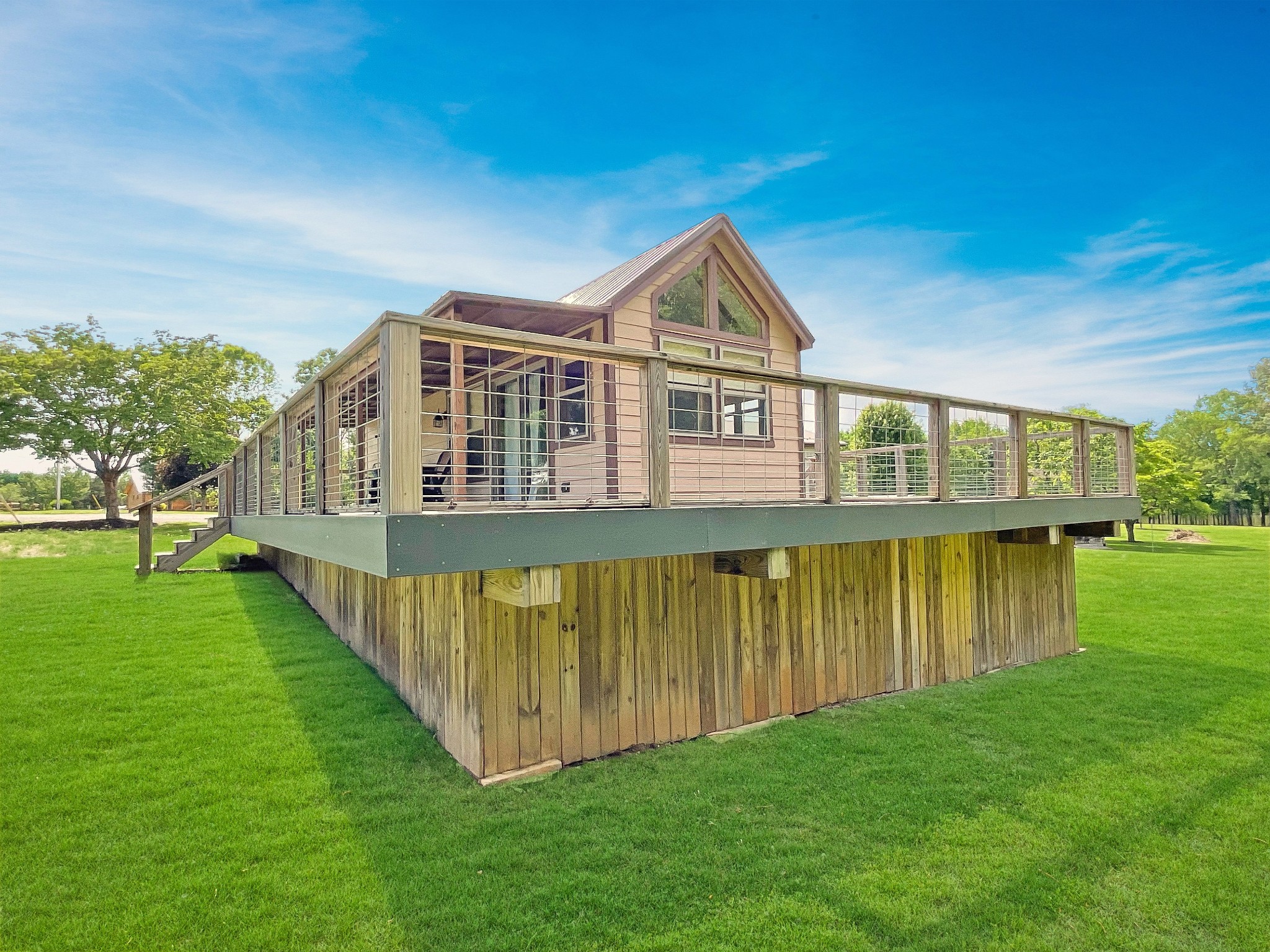 836 Prizer Point Road Cadiz, KY 42211 - Photo 58 of 82 a front view of a house with swimming pool having outdoor seating