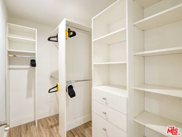 a view of walk in closet