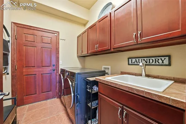 a view of a storage & utility room