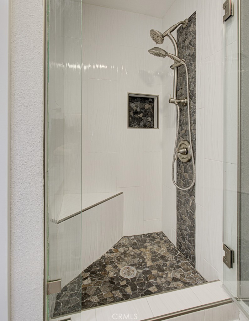 245 Calle Aragon, Unit C Laguna Woods, CA 92637 - Photo 16 of 32 a view of a hallway with a door and stairs
