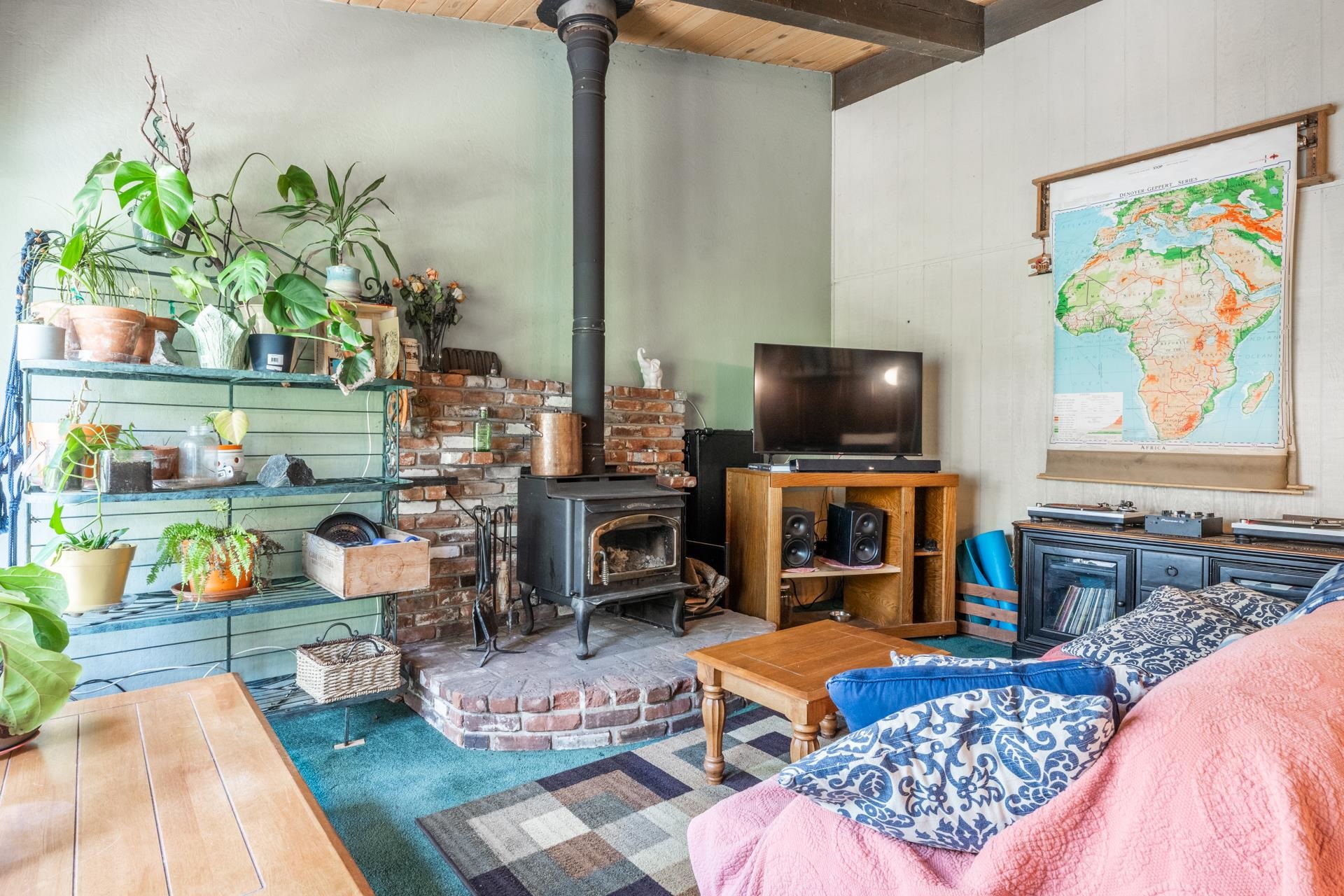 3251 Chateau Road, Unit 38 Mammoth Lakes, CA 93546 - Photo 11 of 50 a living room with furniture and a flat screen tv