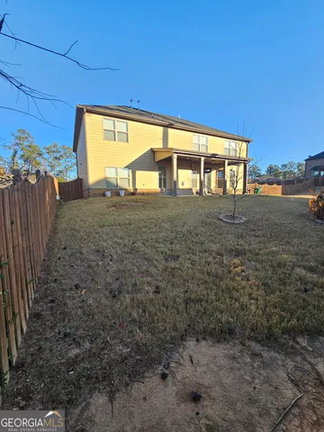 a view of a house with a outdoor space