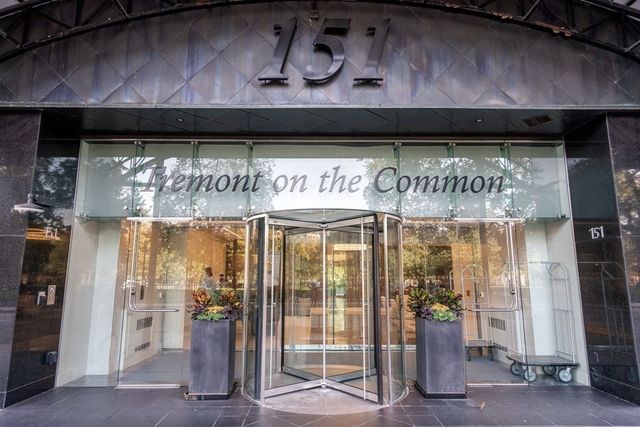 a front view of a retail shop