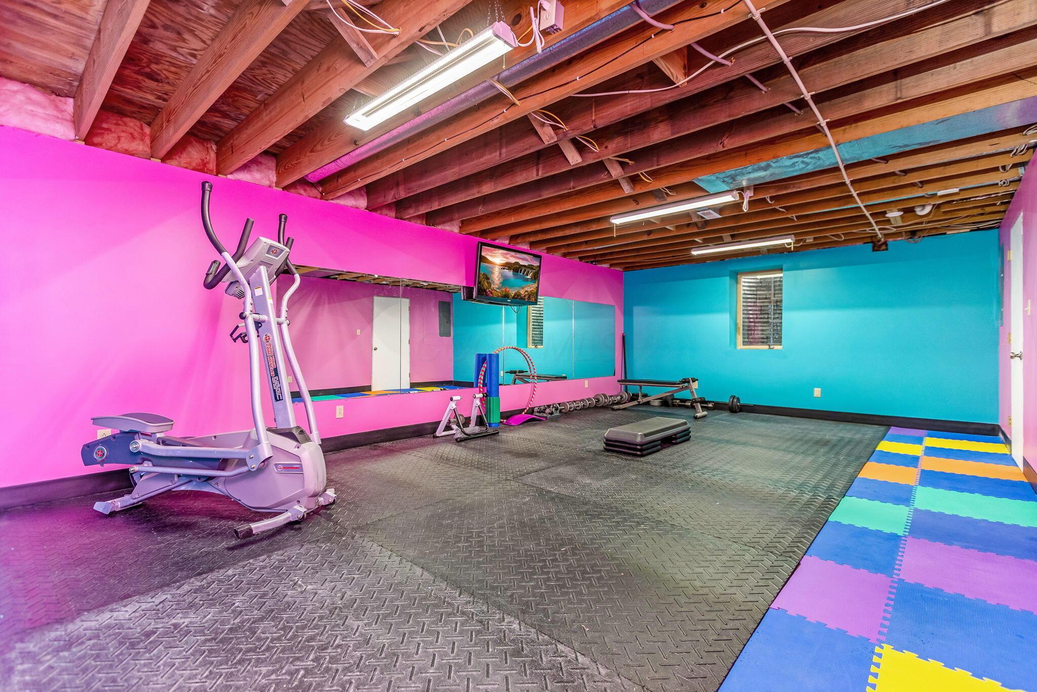 4479 State Rte 762 Lockbourne, OH 43137 - Photo 45 of 64 Basement workout room