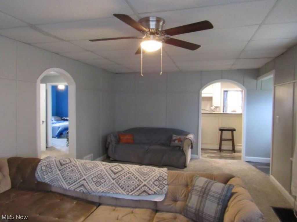 8528 Lafayette Road Lodi, OH 44254 - Photo 4 of 22 Living room with new carpet and paint