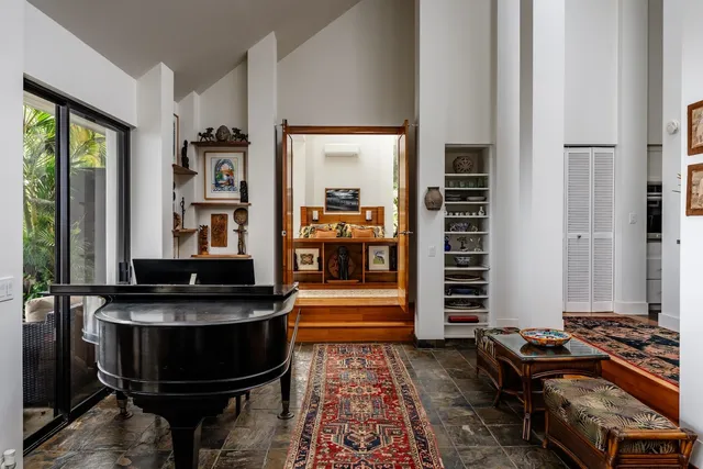 a room with furniture and window