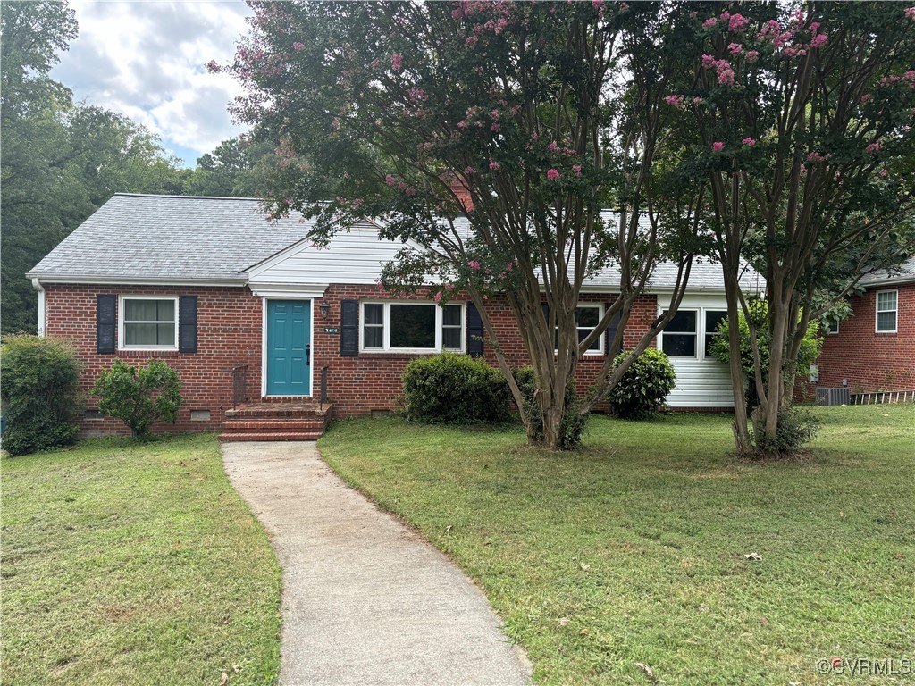 7414 Biscayne Road Henrico, VA 23294 - Photo 3 of 18 Single story home featuring central AC and a front