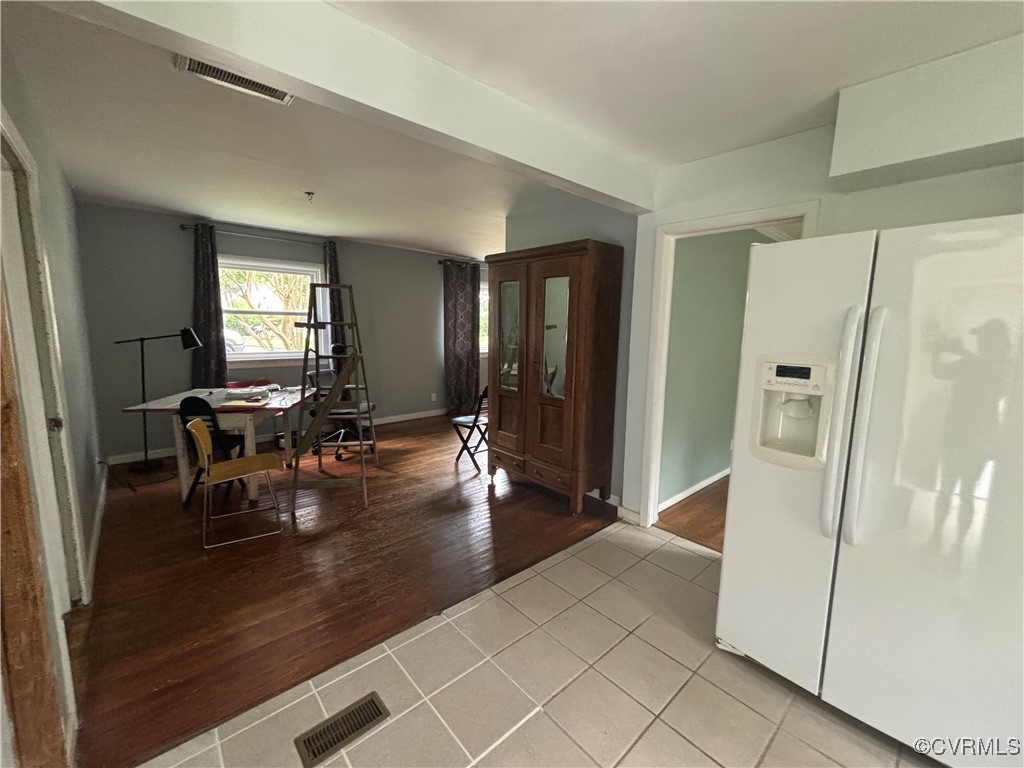 7414 Biscayne Road Henrico, VA 23294 - Photo 5 of 18 Kitchen with light wood-type flooring and white fr