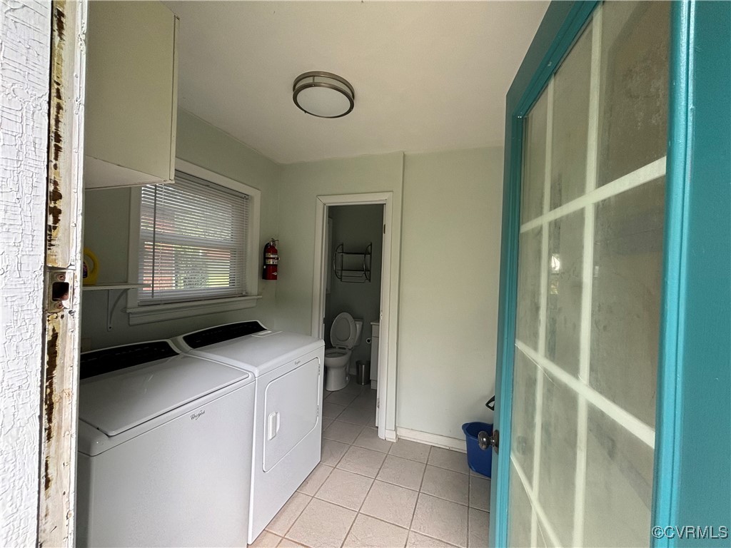 7414 Biscayne Road Henrico, VA 23294 - Photo 9 of 18 Washroom with washing machine and clothes dryer an