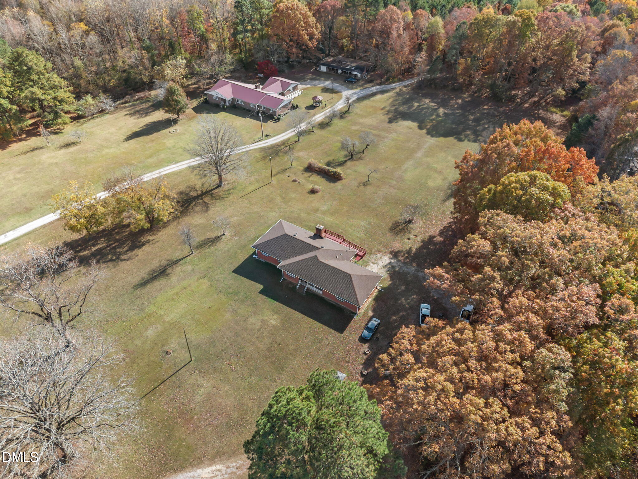 3256 North Old Franklin Road Spring Hope, NC 27882 - Photo 25 of 27 a view of aerial view of residential houses with outdoor space