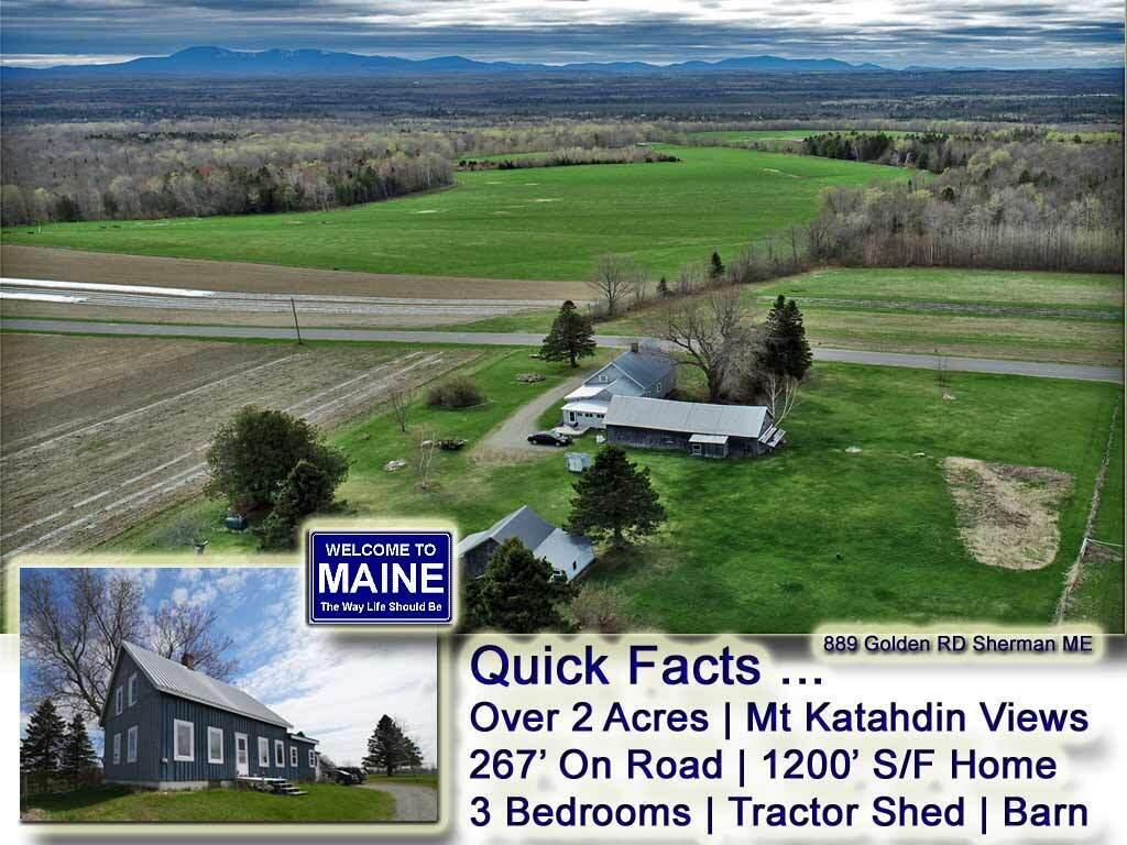 889 Golden Ridge Road Sherman, ME 04776 - Photo 1 of 66 me-889-golden-ridge-rd-sher