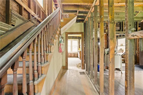 a view of an entryway