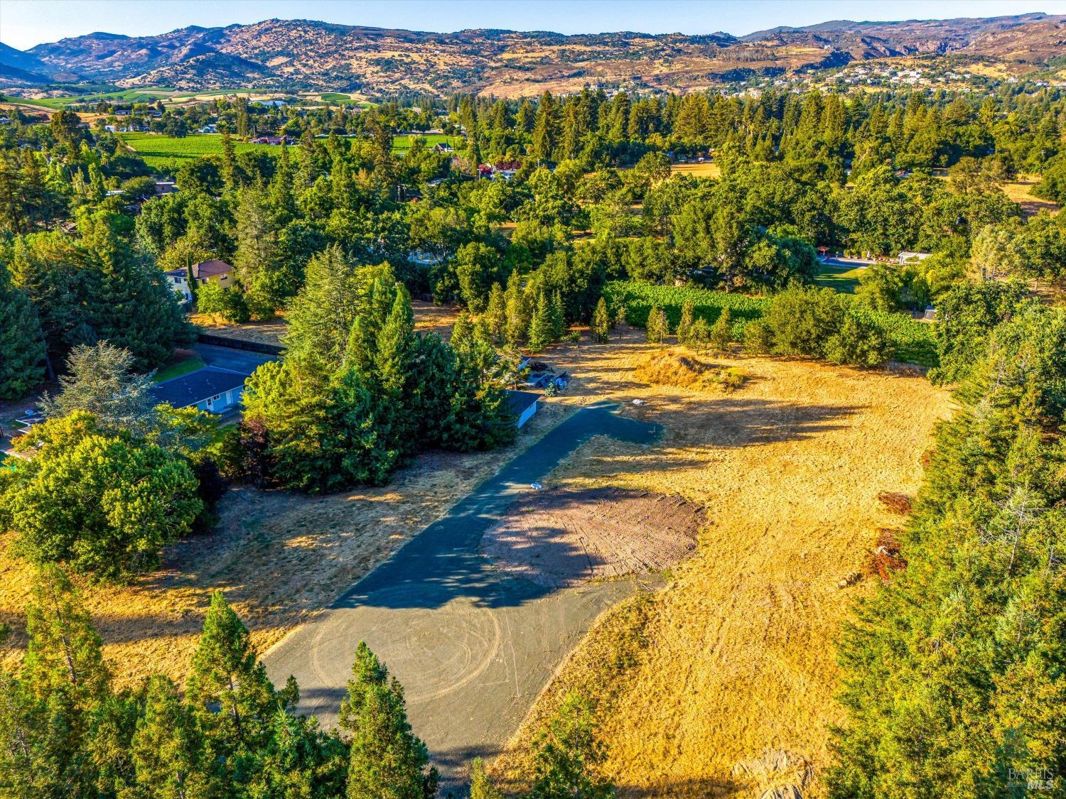 1777 McKinley Road Napa, CA 94558 - Photo 6 of 23 a view of a yard with an outdoor space