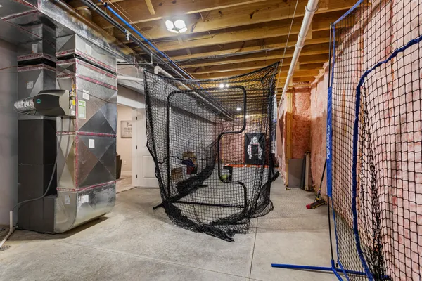 a view of storage and utility room