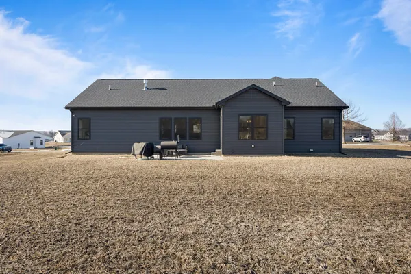 a view of a house with a outdoor space