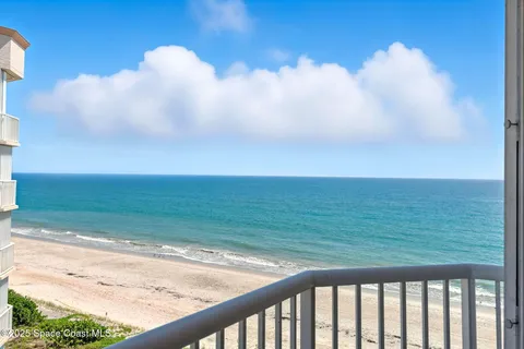 a view of beach and ocean