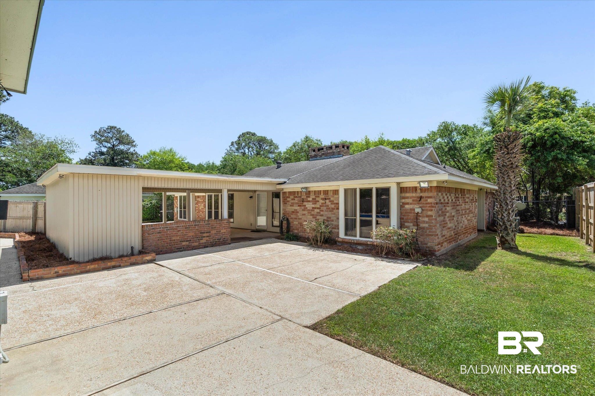 3724 Claridge Road South Mobile, AL 36608 - Photo 38 of 42 View of front of property with brick siding and a shingled roof