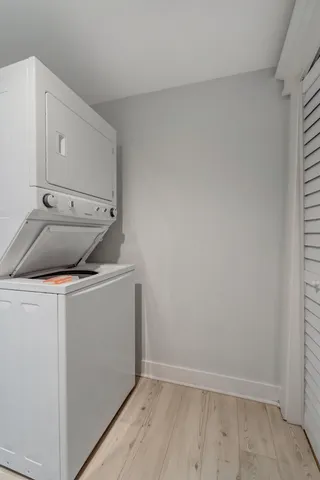 a room with storage and utility