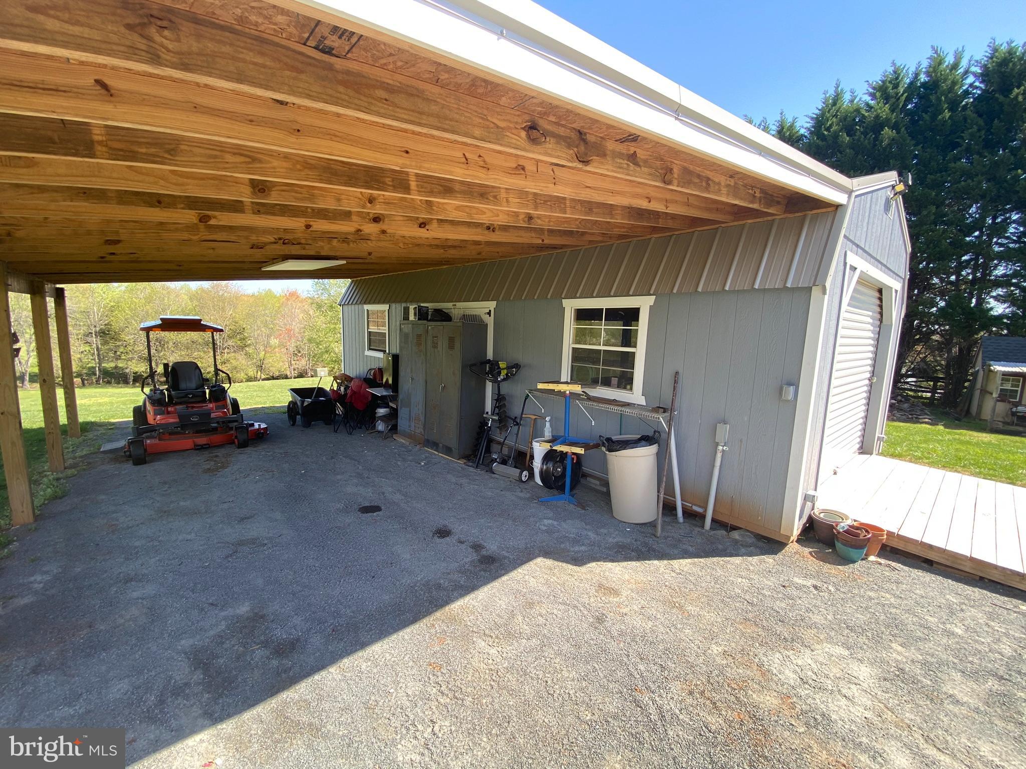 16424 Wayland Road Culpeper, VA 22701 - Photo 108 of 111 You can Store Tractors/Equipment under the Lean to