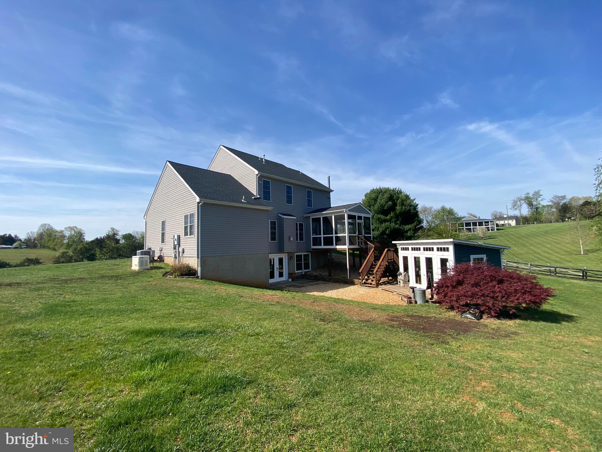 16424 Wayland Road Culpeper, VA 22701 - Photo 88 of 111 View looking at the Rear of the Home