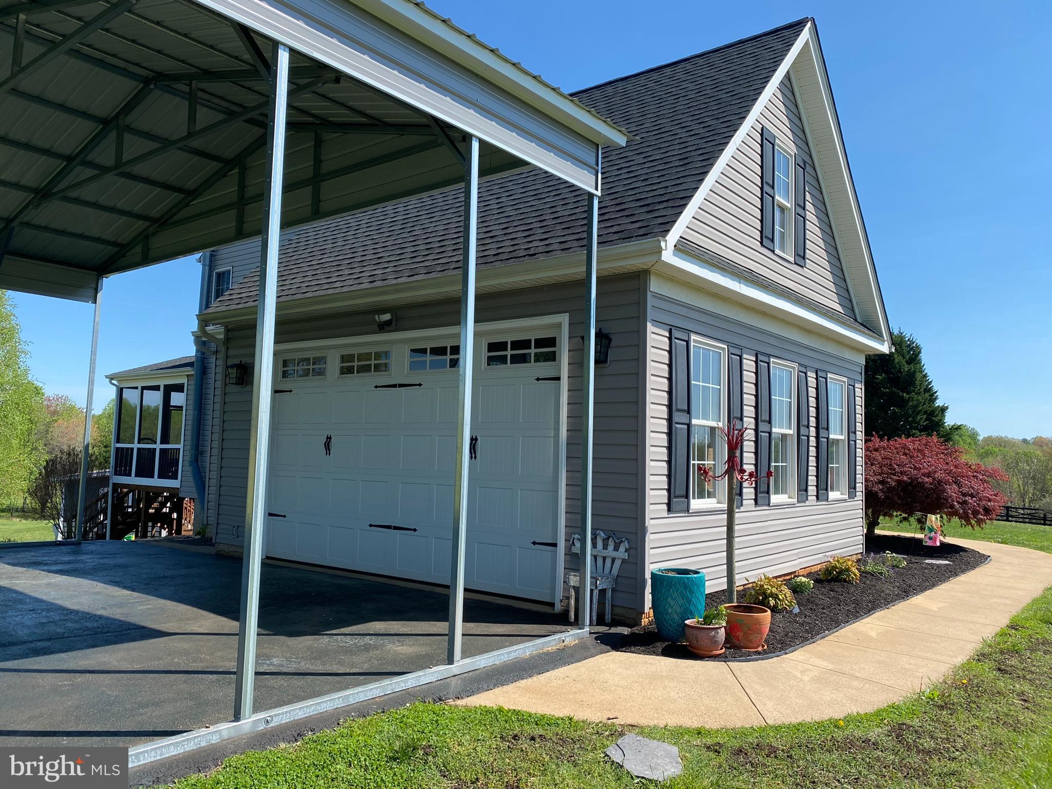 16424 Wayland Road Culpeper, VA 22701 - Photo 92 of 111 New 30x30x14 Steel Carport for RV