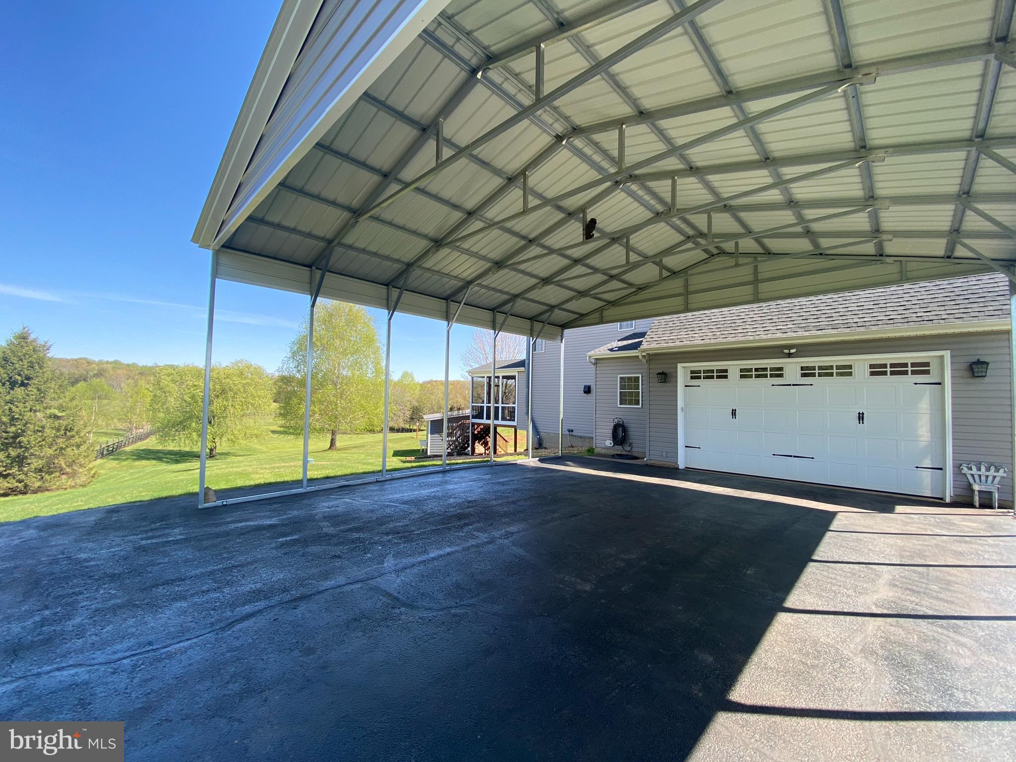 16424 Wayland Road Culpeper, VA 22701 - Photo 96 of 111 New 30x30x14 Steel Carport for RV or Big Trucks