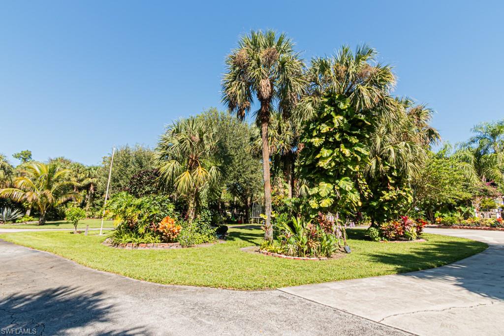 740 31st Street Southwest Naples, FL 34117 - Photo 4 of 50 a view of a yard with plants and trees