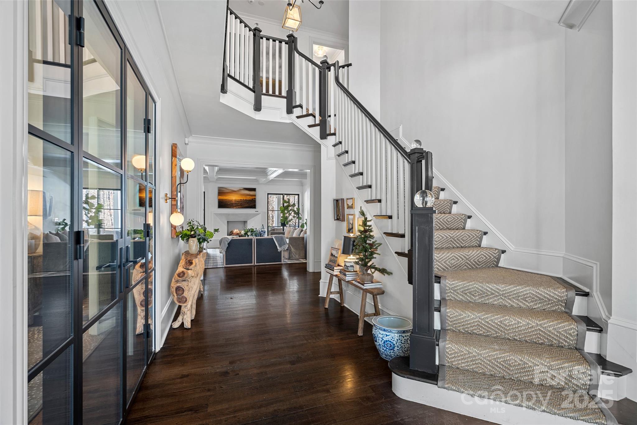 3212 Lazy Branch Road Charlotte, NC 28270 - Photo 5 of 47 a view of entryway and hall with wooden floor