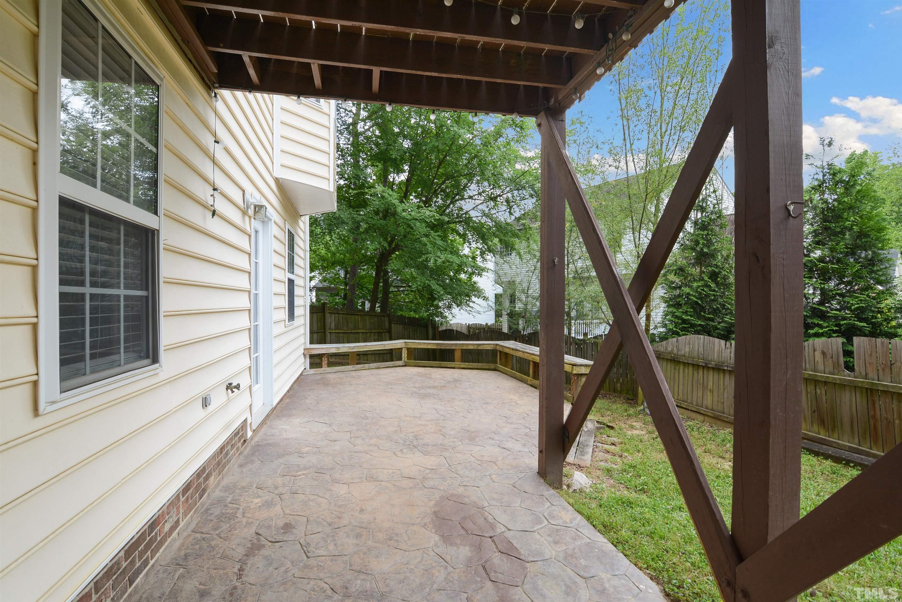 9221 Pennythorne Court Raleigh, NC 27615 - Photo 21 of 23 a view of outdoor space with garden