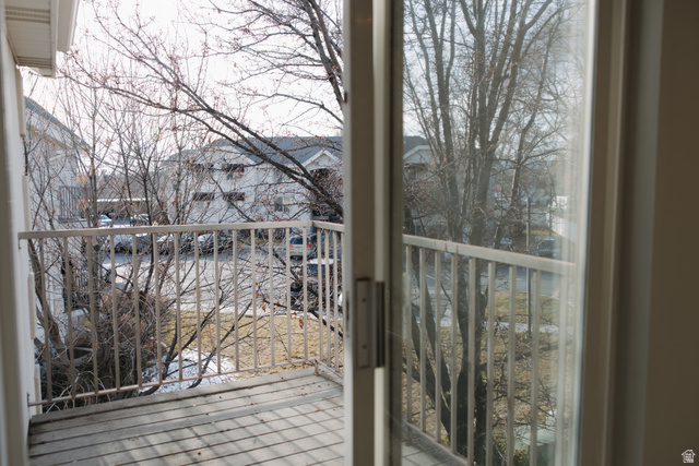 215 South 1050th West, Unit 10 Provo, UT 84601 - Photo 17 of 38 View of balcony