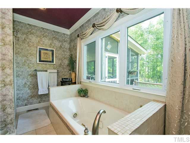 10117 Hampton Road Rougemont, NC 27572 - Photo 18 of 25 Large Master bath with Jacuzzi/garden tub! Master Bath/Spa