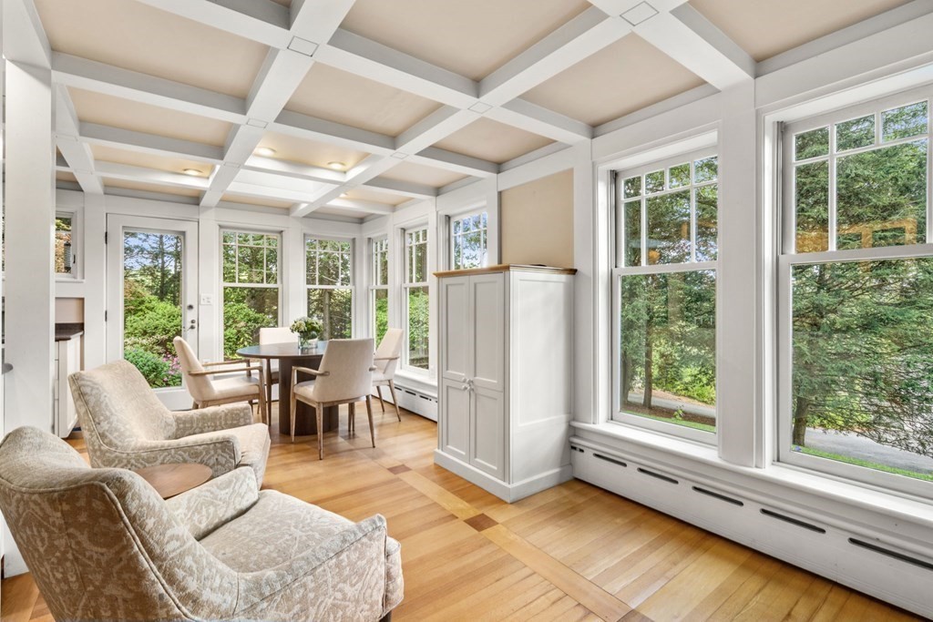 209 Meadowbrook Road Weston, MA 02493 - Photo 16 of 32 a living room with furniture and large windows