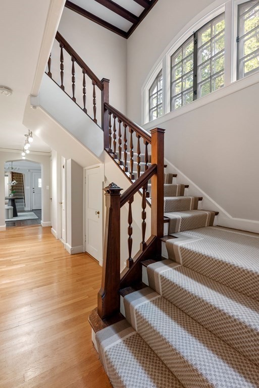 209 Meadowbrook Road Weston, MA 02493 - Photo 19 of 32 a view of entryway and hall with wooden floor