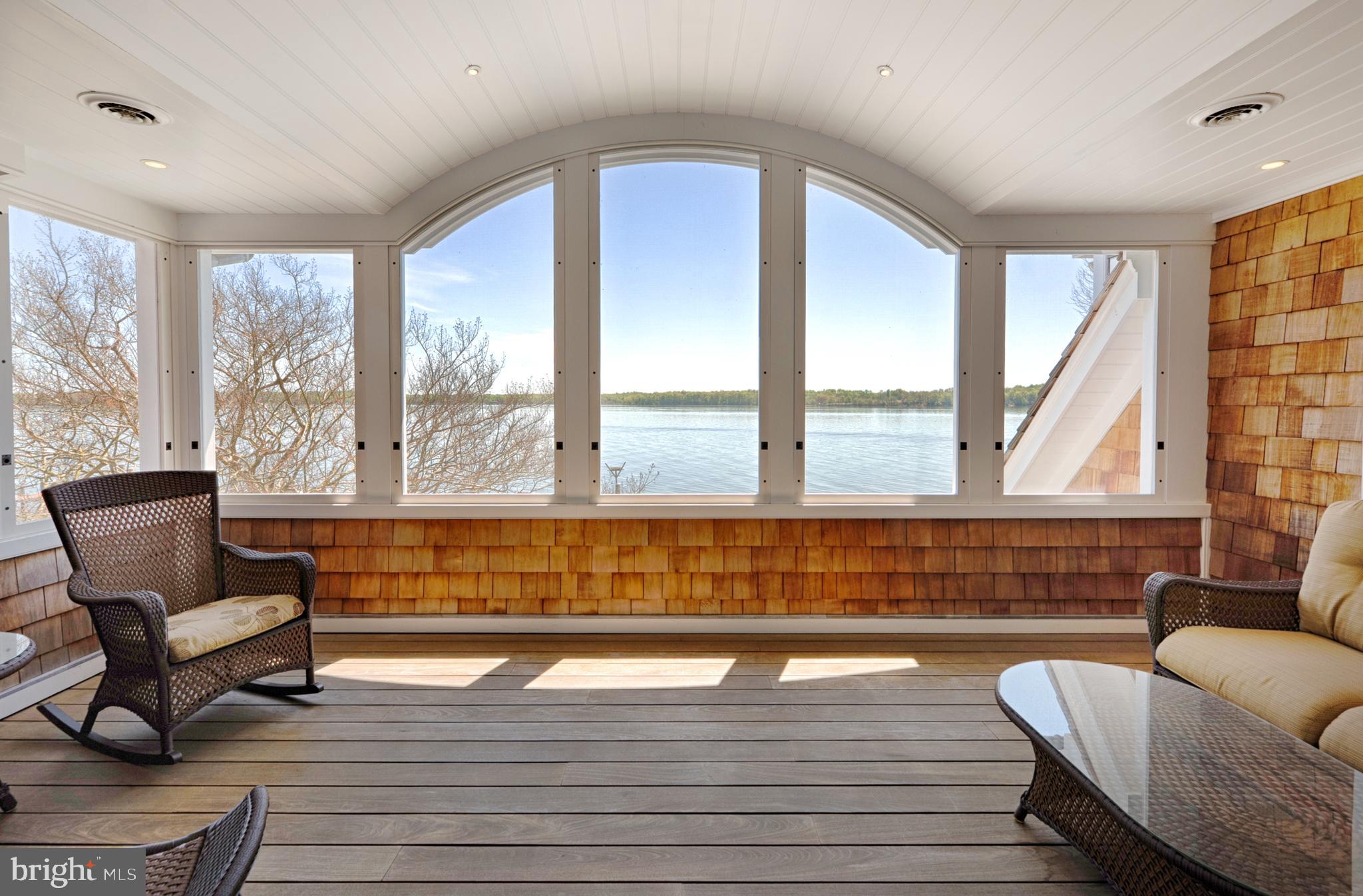 1741 Town Point Road Chesapeake City, MD 21915 - Photo 45 of 69 Second Floor Covered Porch with Heat & A/C