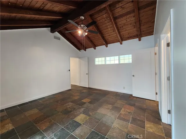 a view of empty room