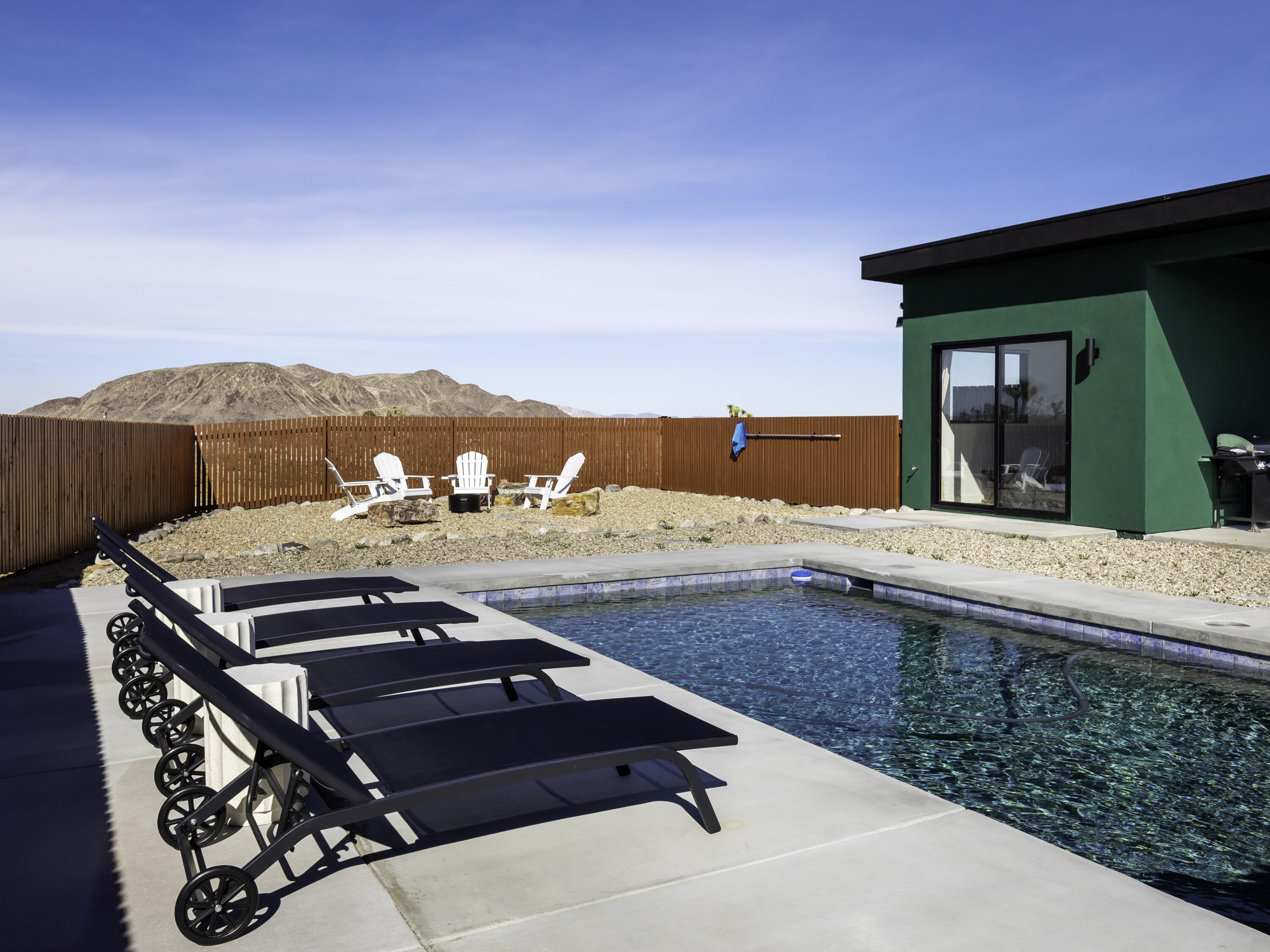 59130 Reche Road Landers, CA 92285 - Photo 47 of 71 a view of a terrace with a ocean view