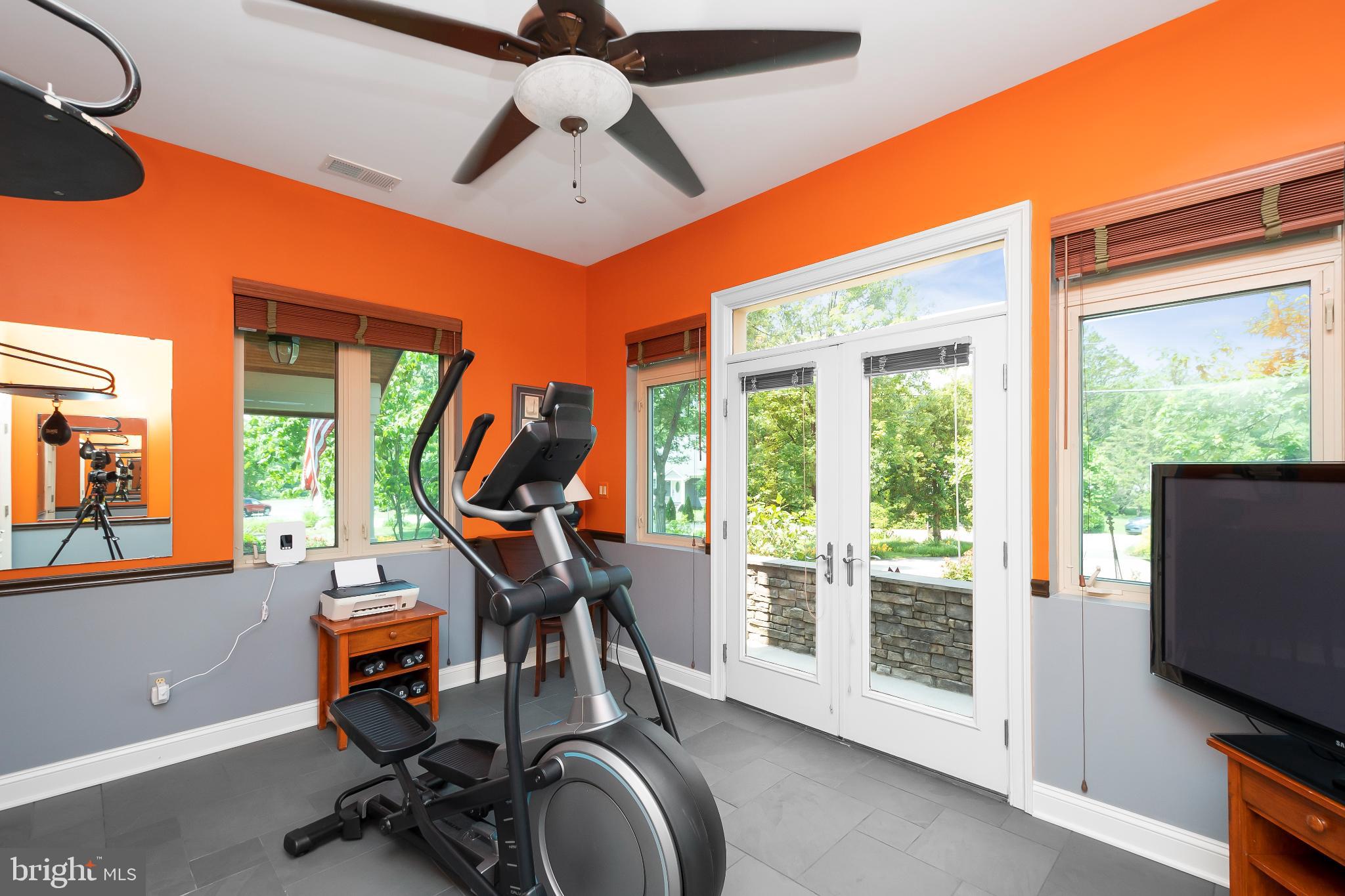 9211 Ox Road Lorton, VA 22079 - Photo 12 of 44 a view of a room with gym equipment