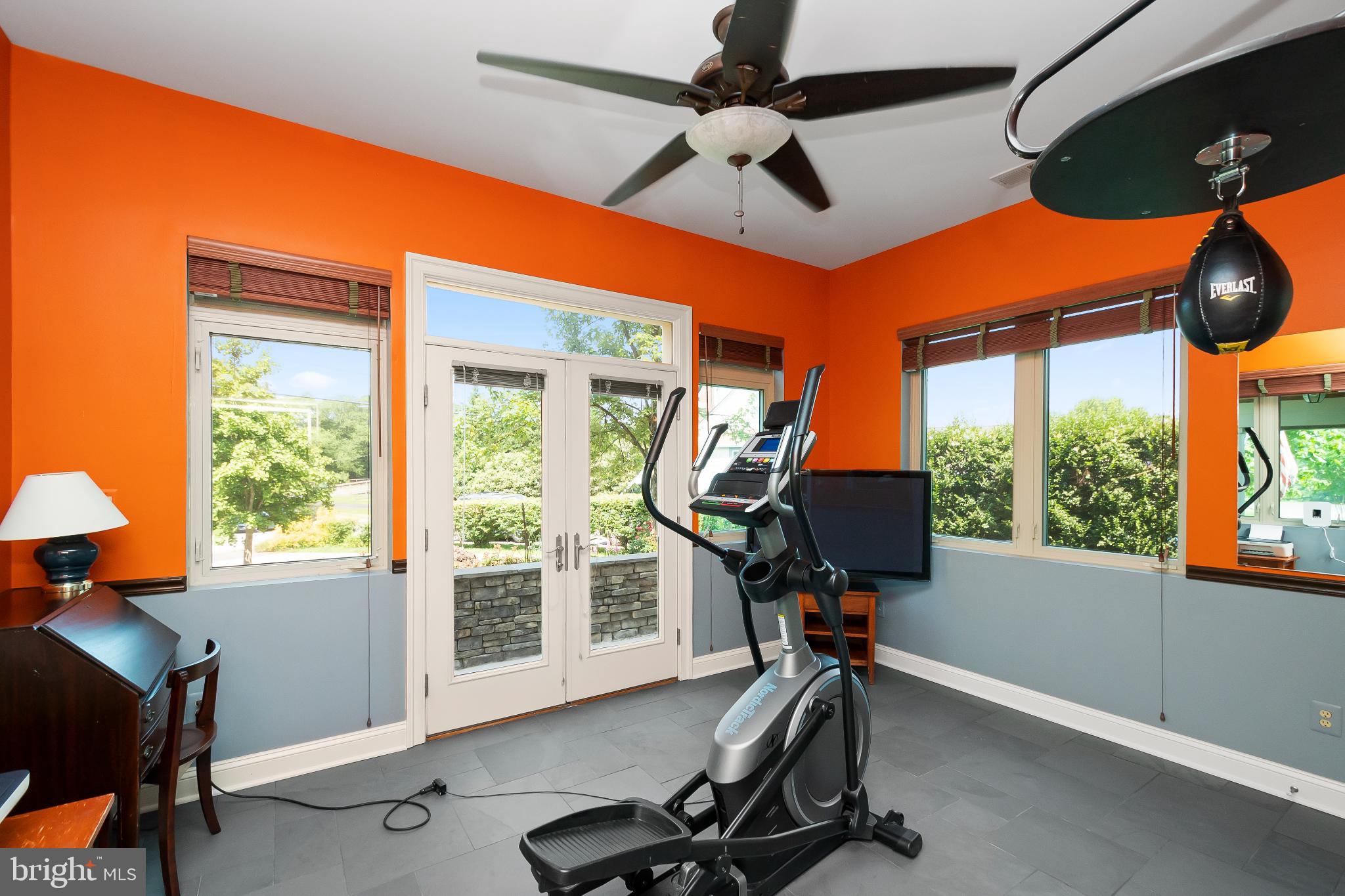 9211 Ox Road Lorton, VA 22079 - Photo 13 of 44 a view of a room with gym equipment