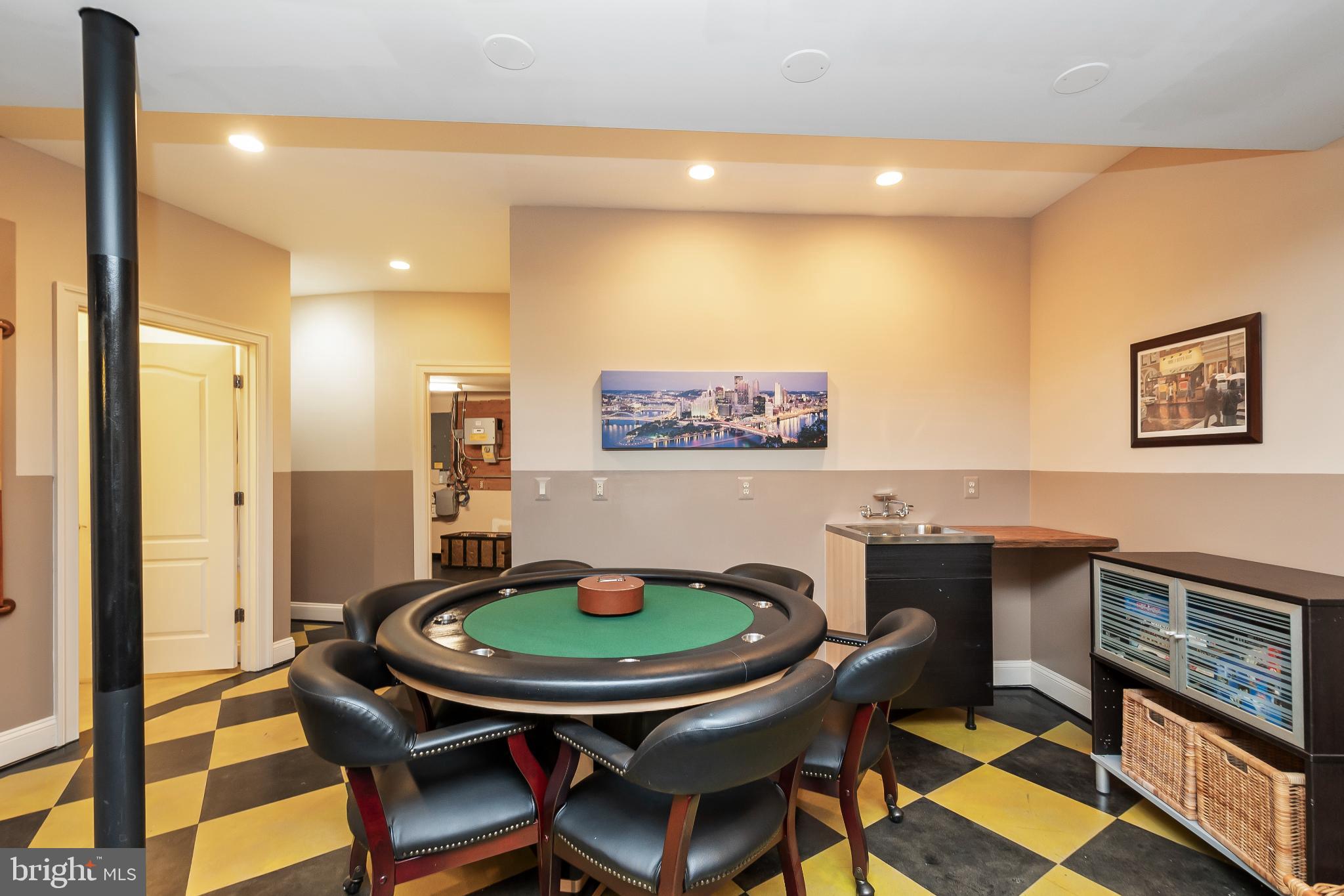 9211 Ox Road Lorton, VA 22079 - Photo 32 of 44 a view of a dining room with furniture and a rug