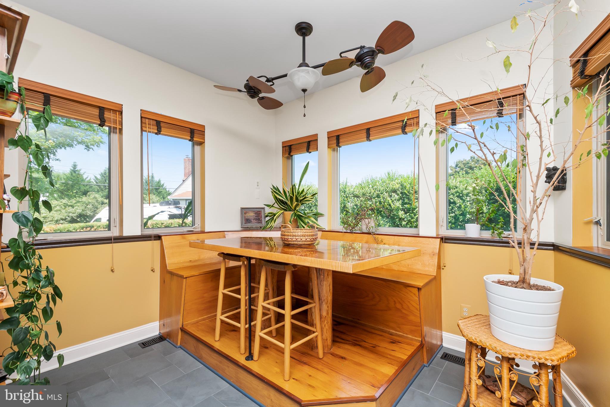 9211 Ox Road Lorton, VA 22079 - Photo 10 of 44 a view of a dining room with furniture window and outside view