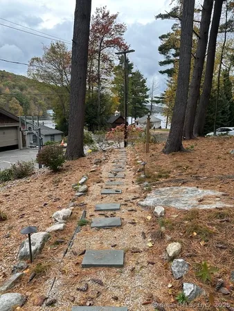 a view of outdoor space with trees