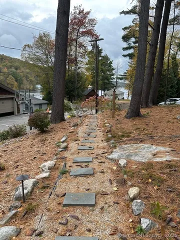 a view of outdoor space with trees